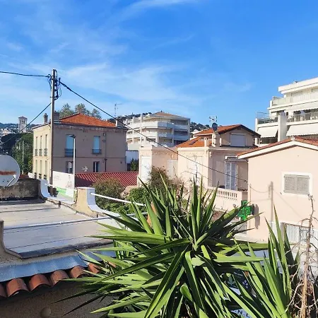 公寓 Belle Terrasse 2min Des Plages *