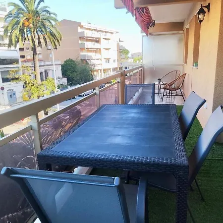 Apartment Belle Terrasse 2min Des Plages Cannes